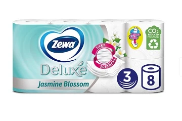 Hartie igienica Zewa Jasmine Blossom 3 straturi 8 role